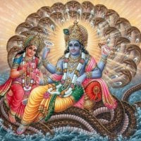 lord vishnu and goddess lakshmi