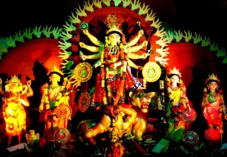 Durga mata - goddess, spiritual, devotional, durge, mata, navratri, durga