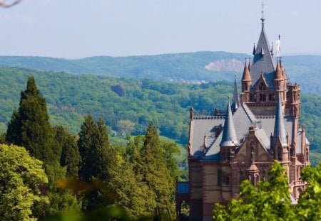 *** The historic castle in the mountains *** - architektura, zamki, stare, zabytki