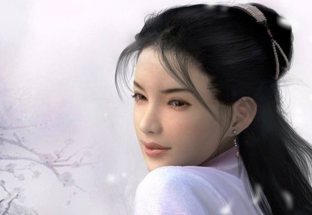 Pretty Asian Beauty - anime, pretty, asian, beauty