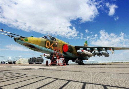 Sukhoi Su 25. - sukhoi, su 25, russia, frogfoot, tactical strike jet