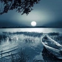 Moonlit Lake