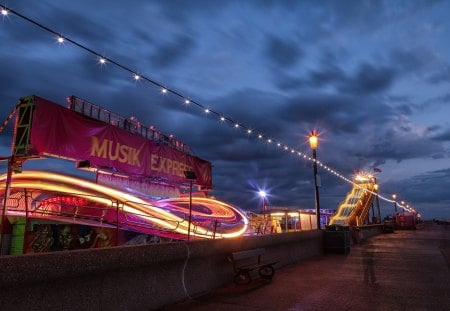 Ghosts in the Machine - ride, ghosts, machine, carnival