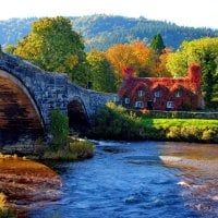 Bridge over river