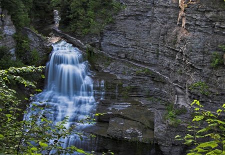 Wonders of Nature - water, nature, waterfall, wonders, mountain