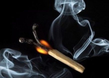 creative matchstick - matchstick, flame, collage, smoke, creative