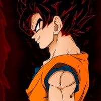 SSJ Goku red