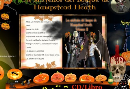 CDLibro los misterios del bosque de Hampstead Heat - halloween, navidad, eva style, cdlibro, fantasia