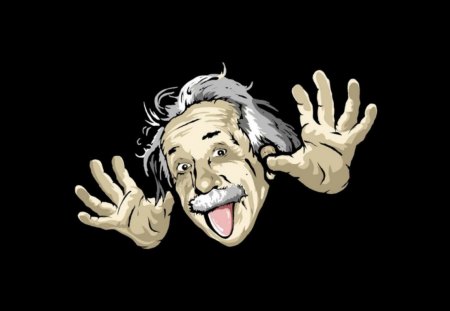 Einstein Desktop - entertainment, people, technology, funny, desktop