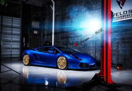 ADV1 Wheel Lamborghini Gallardo - 14, car, lamborghini, 2012, picture, 10, blue