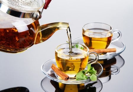 Tea Time - pretty, cups, cup of tea, beautiful, photography, beauty, tea, teapot, lovely, still life, tea time, cup