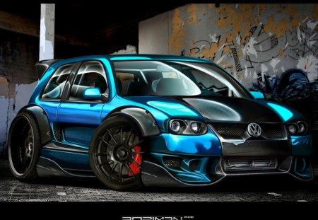 Golf GT - tsi, race, gt, golf, hot, car, racer, volkswagen