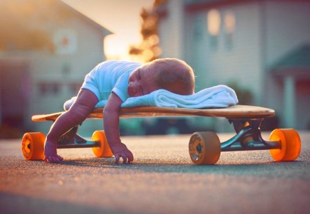 Skateboard - boy - sport, sleep, extreme, skateboard, jump