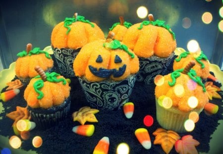 Halloween cupcakes