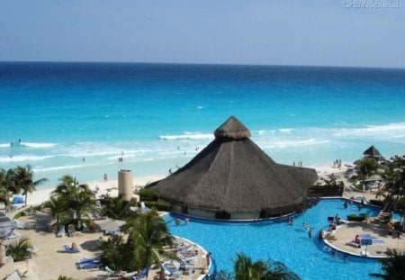 Dream Vacation in Cancun - resort, vacation, cancun, beach, mexico, ocean