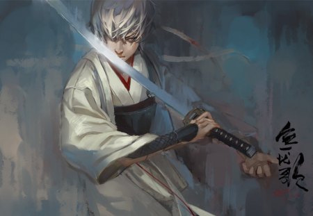 Gintama Samurai - gintama, wall, anime, classic, new