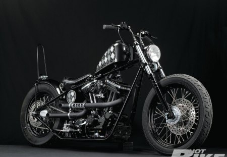 The Sex Panther - black, hd, bike, custom