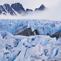 Glacier and Mountain