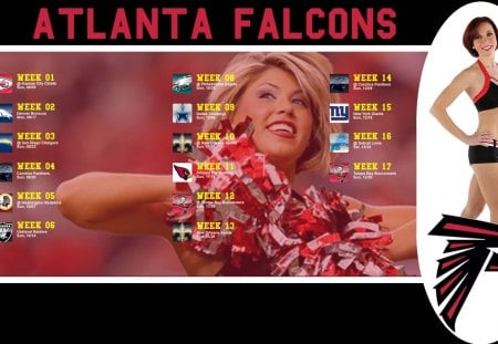 Atlanta Falcons cheerleader - sport, 10, 2012, picture, 16