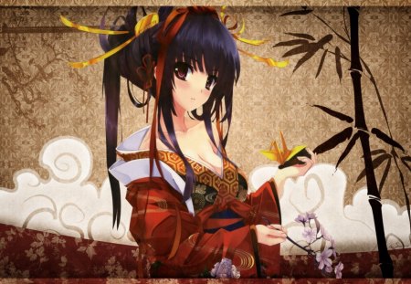 Japanese girl - girl, japan, anime, picture