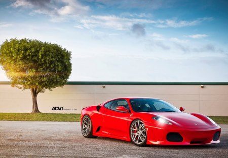 ADV1 Ferrari F430 - hd, fast, cool, red, cars, ferrari