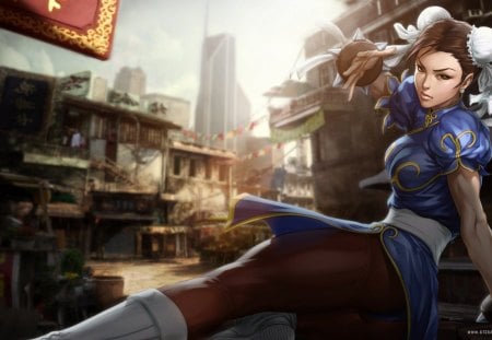 Chun Li - fighter, street, chun, li