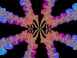 Funky flower fractal