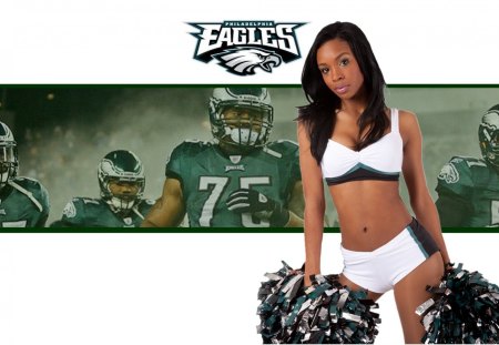 Philadelphia Eagles cheerleader - picture, sport, football, 2012, 16, 10