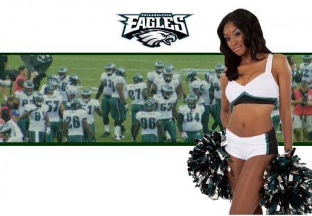 Philadelphia Eagles cheerleader - picture, sport, football, 16, 10, 201-2