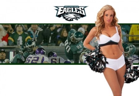 Philadelphia Eagles cheerleader