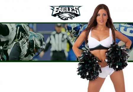 Philadelphia Eagles cheerleader