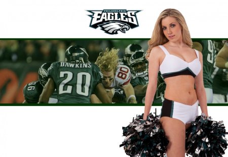 Philadelphia Eagles cheerleader