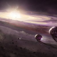 fantasy space art