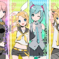 ama mitsuki hatsune miku kagamine len kagamine rin megurine luka vocaloid