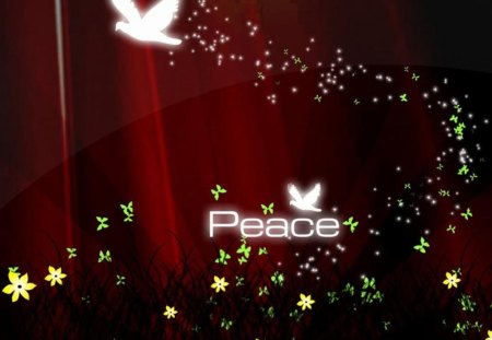 Peace - nice, awesum