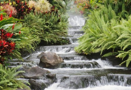 waterfall - beautiful, natural