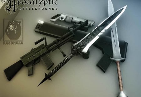 APOCALYPTIC BATTLEGROUNDS - war, weapons