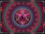 Framed Energy Field Alpha Pearl Heart