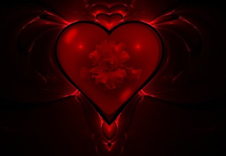 Encased love - love, hearts