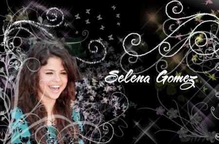 SELENA!! - white, black, selena