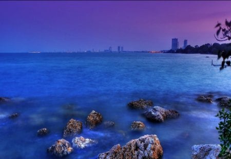 Pattaya before sunrise - pattaya, sunrise