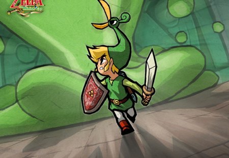 Minish Cap-Giant Chu - link, ezlo, giant chu, zelda, toon link, minish cap