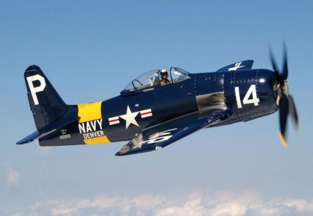 F8-F Grumman Bearcat. - carrier based, fighter, us navy, f8-f grumman bearcat