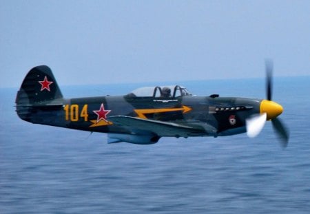 Yakovlev Yak 9. - fighter, yakovlev, yak 9, ussr, soviet union, red air force