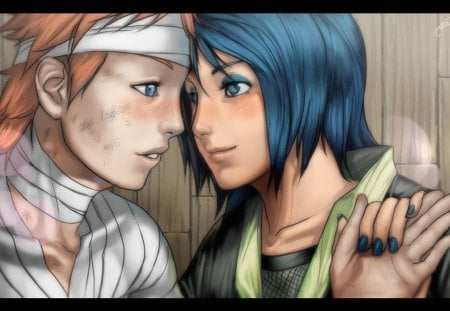 yahiko and konan - love, yahikonan, konan, yahiko