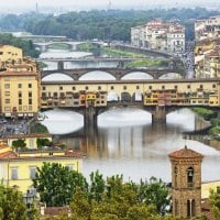 arno river in florence