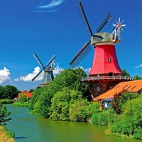 Summer windmills