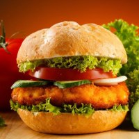 Fast-food-hamburger-tomato-cucumber