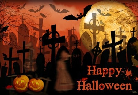 ♥     ☻ Halloween Cemetery ☻     ♥