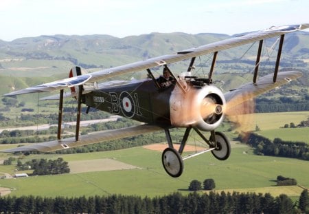 Sopwith Camel. - fighter, camel, britain, world war one, biplane, raf, sopwith, first world war, rfc